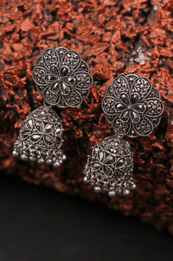 Oxidized Earring