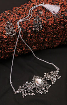 Oxidized Necklace Set